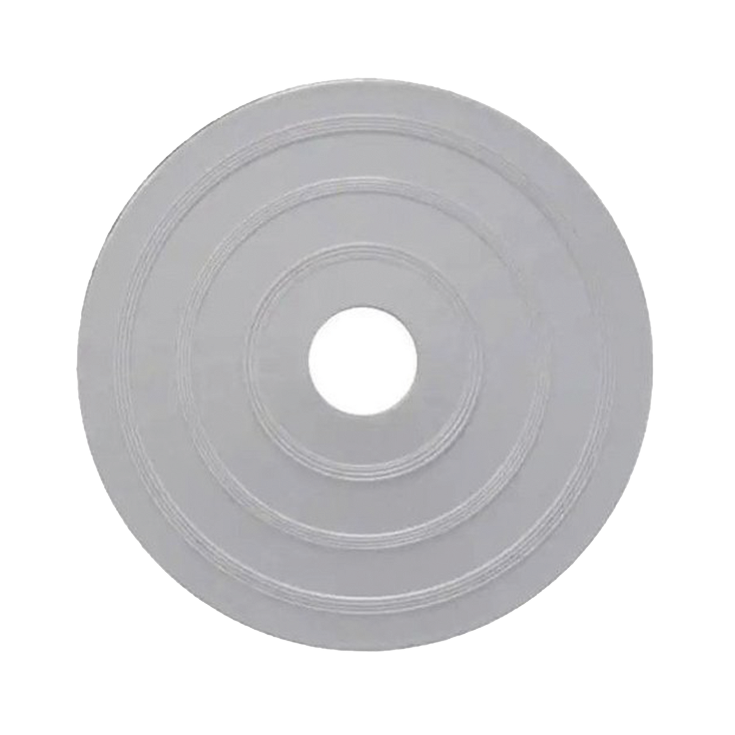 Placa Adaptadora Decorativa / Fabricada en Plástico Blanco / para Montar Sensores de Calor Serie 302 en una caja eléctrica de 4” x 4”