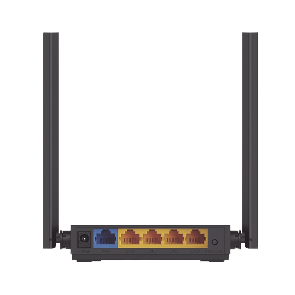 Router Inalámbrico doble banda AC, 2.4 GHz y 5 GHz Hasta 1200 Mbps, 4 antenas externas omnidireccional, 4 Puertos LAN 10/100 Mbps, 1 Puerto WAN 10/100 Mbps, Versión 6