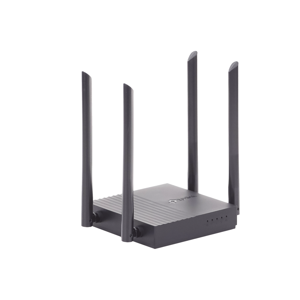 Router Inalámbrico AC 1200 / Doble Banda MU-MIMO / 1 puerto WAN 10/100/1000 Mbps / 4 puertos LAN 10/100/1000 Mbps / Compatible con EasyMesh / Administración Web o App Tether