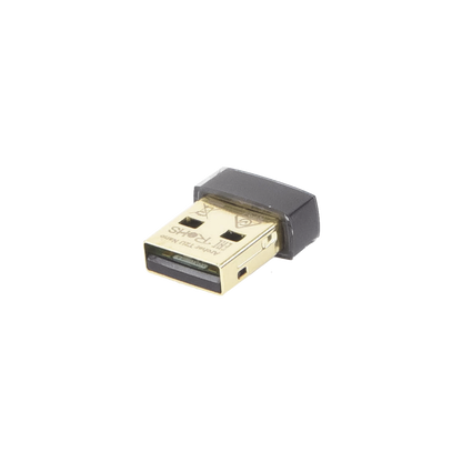 Mini Adaptador USB inalámbrico doble banda AC 600 Mbps, antena onmidireccional.