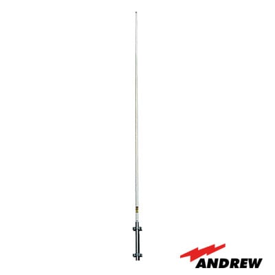 Antena base de Fibra de Vidrio, 151 - 158 MHz, Extremadamente resistente.
