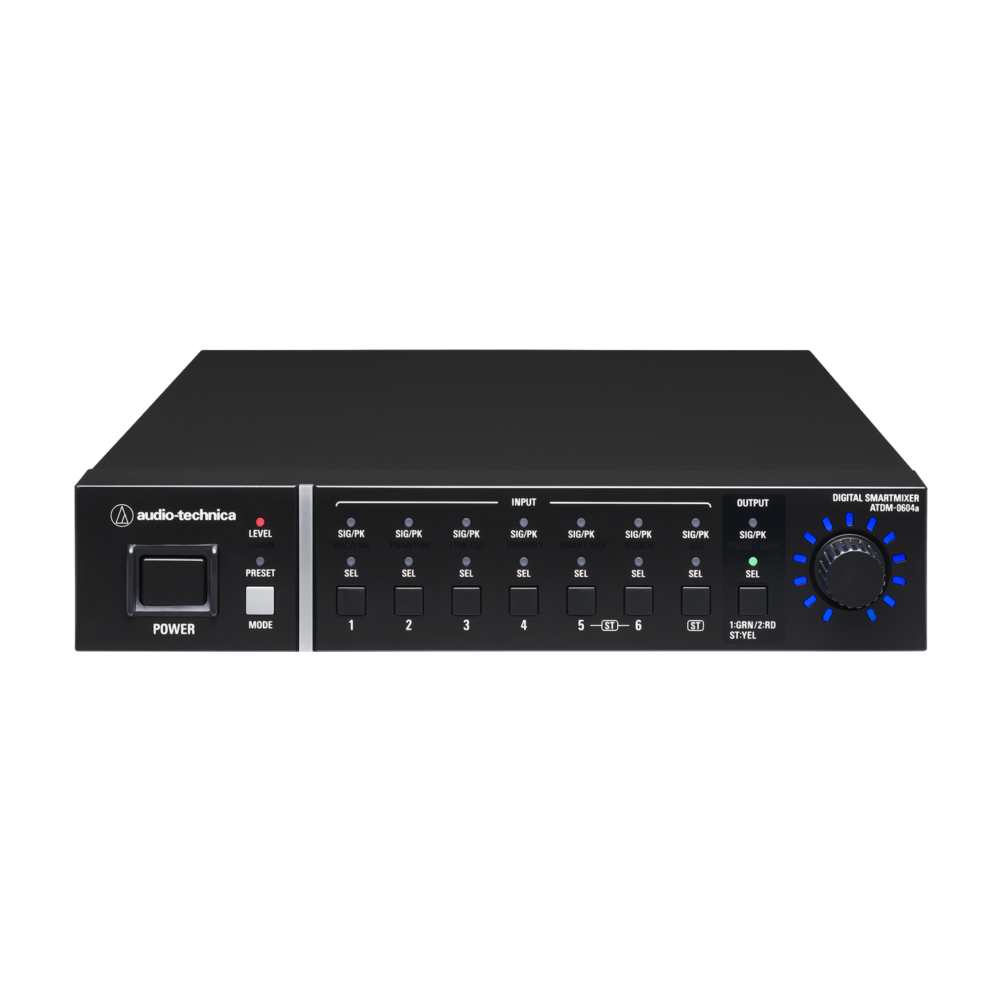 MEZCLADOR DIGITAL AUTOMÁTICO SMARTMIXER DE 6 CANALES CON CANCELACIÓN DE ECO.