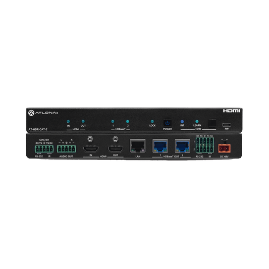 AMPLIFICADOR DE DISTRIBUCIÓN HDMI A HDBASET 4K HDR DE DOS SALIDAS