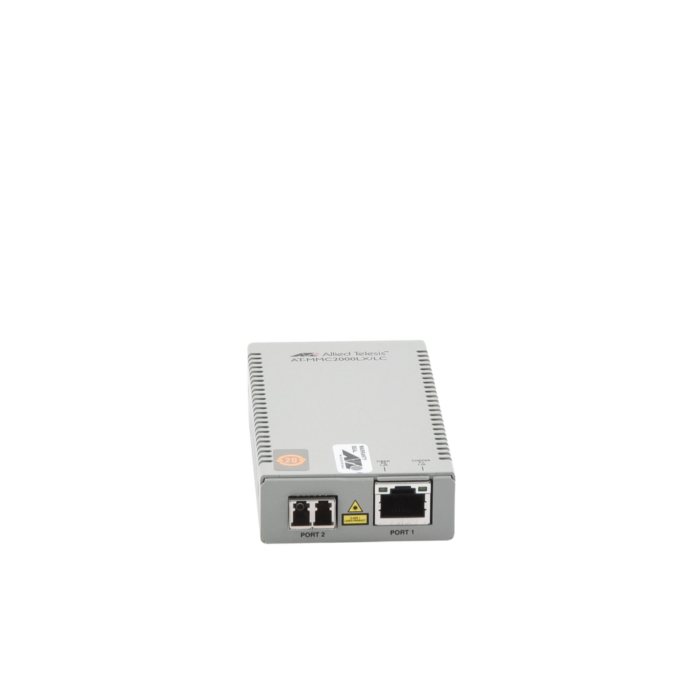 Convertidor de medios Gigabit Ethernet a fibra óptica, conector LC, monomodo (SMF), versión TAA (Trade Agreement Act), 10 km
