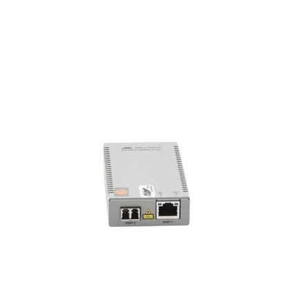 Convertidor de medios Gigabit Ethernet a fibra óptica, conector LC, monomodo (SMF), versión TAA (Trade Agreement Act), 10 km