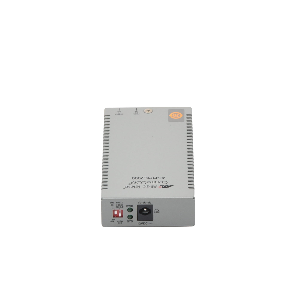 Convertidor de medios TAA (Federal) 10/100TX - 100FX/SC MultiModo, Multiregion PSU
