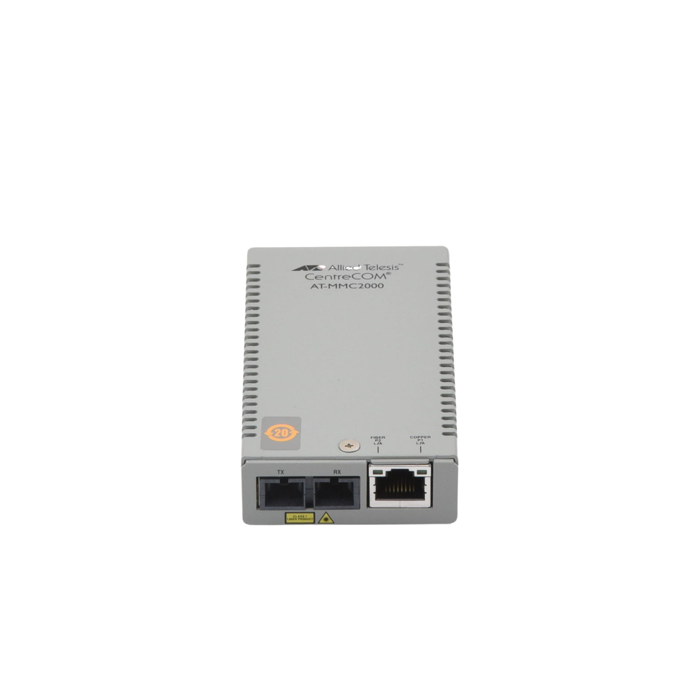 Convertidor de medios TAA (Federal) 10/100TX - 100FX/SC MultiModo, Multiregion PSU