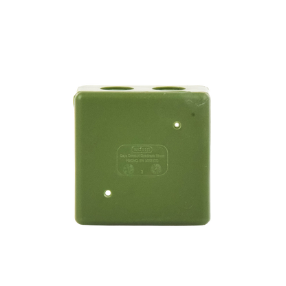 Caja Cuadrada de 1/2"  para Instalaciones de PVC Conduit Pesado.