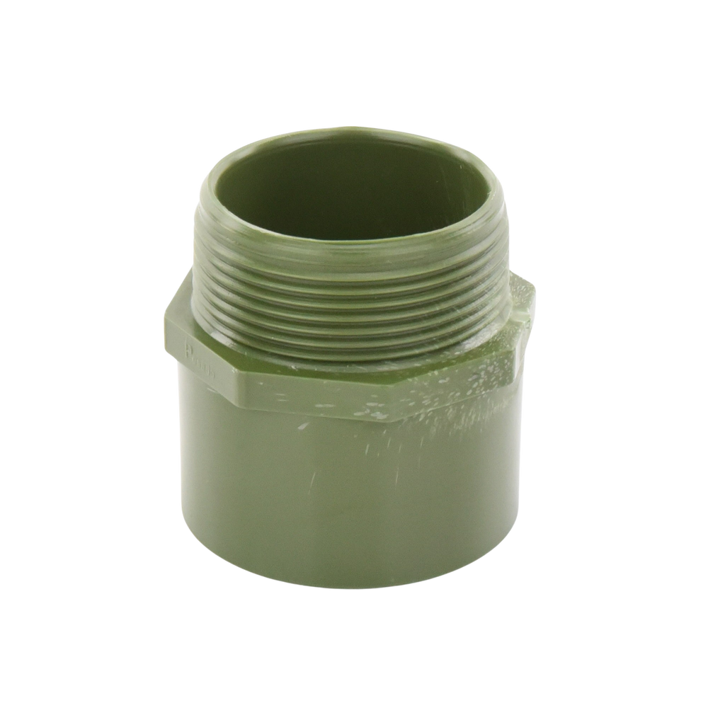 Conector para Tubería PVC Conduit Pesado de 2 1/2" (60 mm).