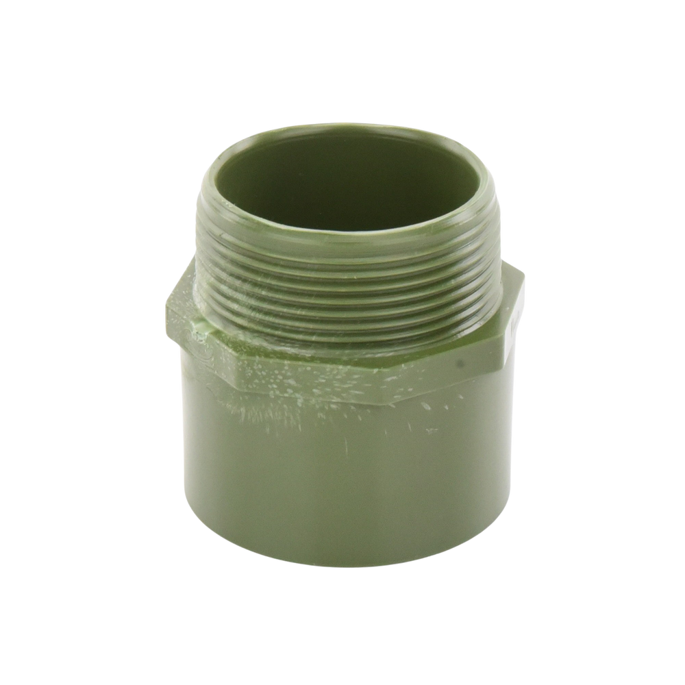 Conector para Tubería PVC Conduit Pesado de 2 1/2" (60 mm).