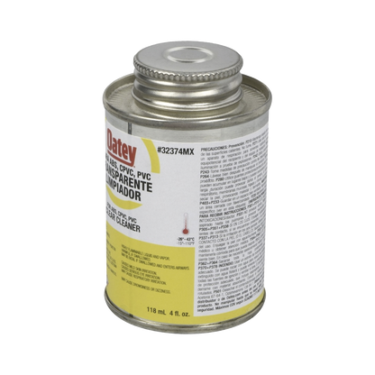 Limpiador de 946 ml ( 32 oz) para Tubo Conduit PVC, CPVC y ABS.