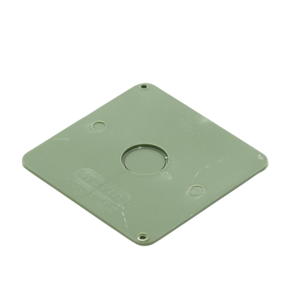 Tapa para Caja Cuadrada de 4 " para instalaciones con tubería PVC Conduit pesado.