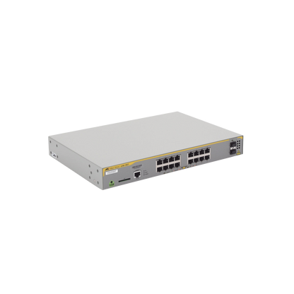 Switch Administrable Capa 3, 16 puertos 10/100/1000 Mbps + 2 puertos SFP Gigabit