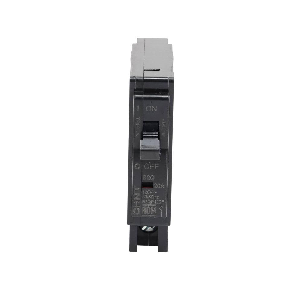 Interruptor Termomagnético Enchufable, Serie: B2Q, 1P, 20A, 120/240V (SKU:1002263)