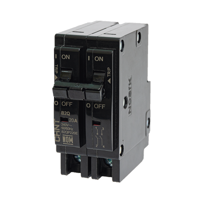 Interruptor Termomagnético Enchufable, Serie: B2Q, 2P, 60A, 240V  (SKU:1002286)