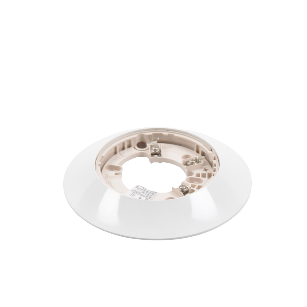Base de 6 Pulgadas / Para detectores Notifier, Farenhyt, Silent Knight y Fire-Lite / Color Blanco