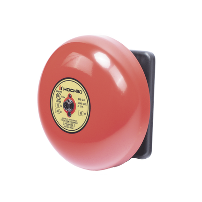 Campana De Alarma De Incendio, 6 pulgadas, 24 VCD, Listado UL (0500-07170)