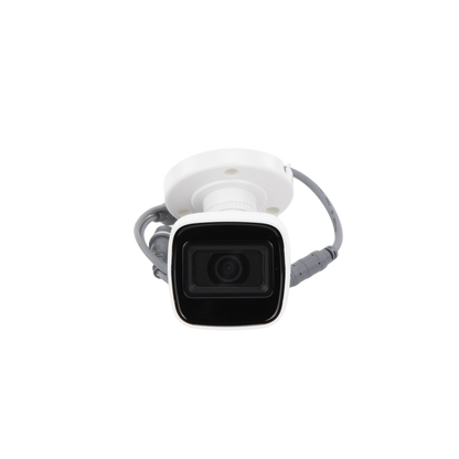 AUDIO POR COAXITRON / Bala TURBOHD 2 Megapixel (1080p) / Gran Angular 106° / Lente 2.8 mm / 25 mts IR EXIR / Exterior IP66 / 4 Tecnologías / dWDR