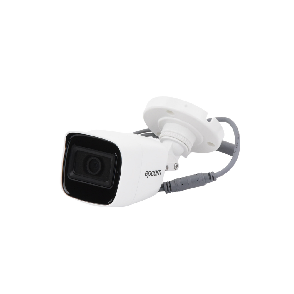 AUDIO POR COAXITRON / Bala TURBOHD 2 Megapixel (1080p) / Gran Angular 106° / Lente 2.8 mm / 25 mts IR EXIR / Exterior IP66 / 4 Tecnologías / dWDR