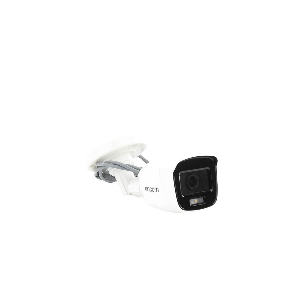 Bala TURBOHD 2 Megapíxel (1080p) / Lente 2.8 mm / ColorVu / Microfono Integrado / Imagen a Color 24/7 / Policarbonato / Luz Blanca 20 mts / Exterior IP66 / TVI-AHD-CVI-CVBS / dWDR