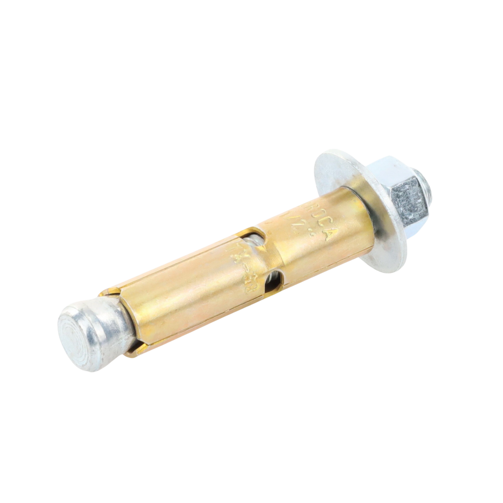 Kit de 4 Piezas de Taquete Tipo Barrenancla con Tornillo de 3/8" X 3" con Taquete de 1/2".