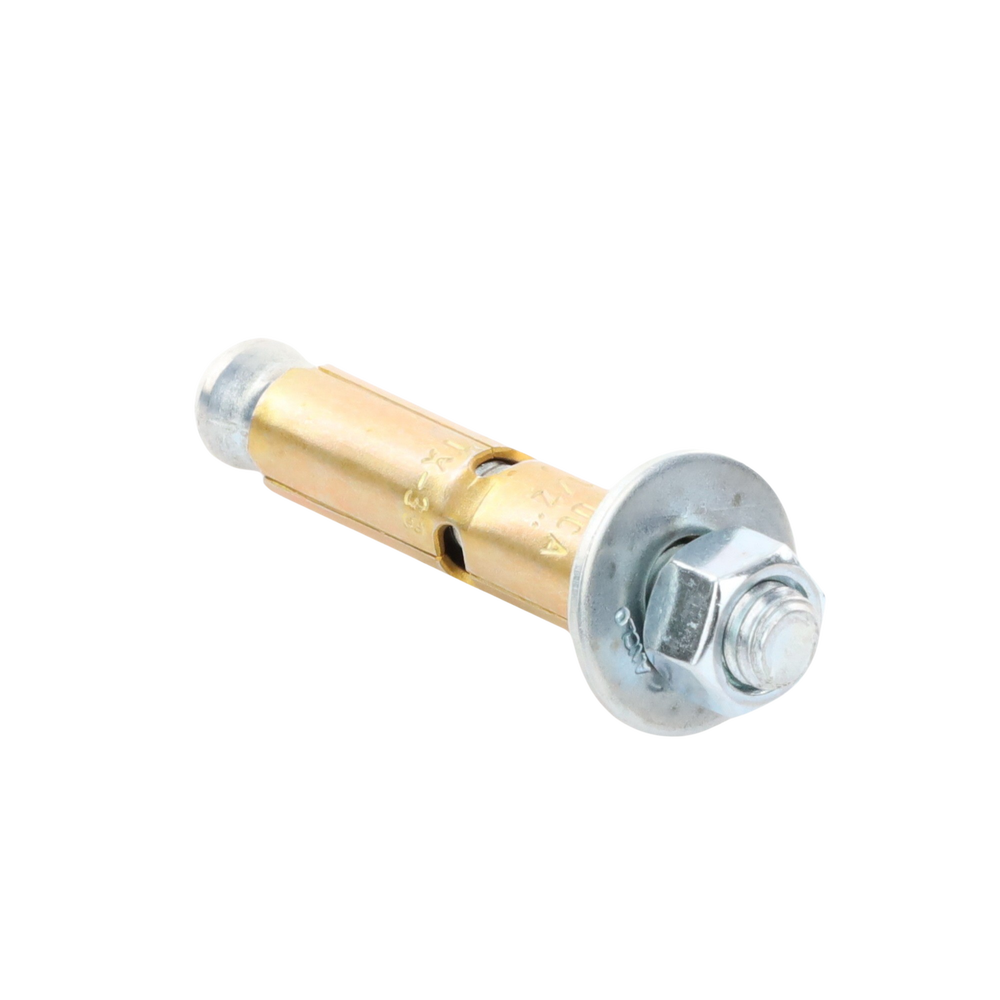Kit de 4 Piezas de Taquete Tipo Barrenancla con Tornillo de 3/8" X 3" con Taquete de 1/2".