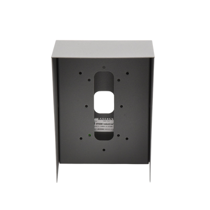 Cubierta Industrial para montaje de Porteros IP Fanvil y Grandstream, pintura electrostática color gris.