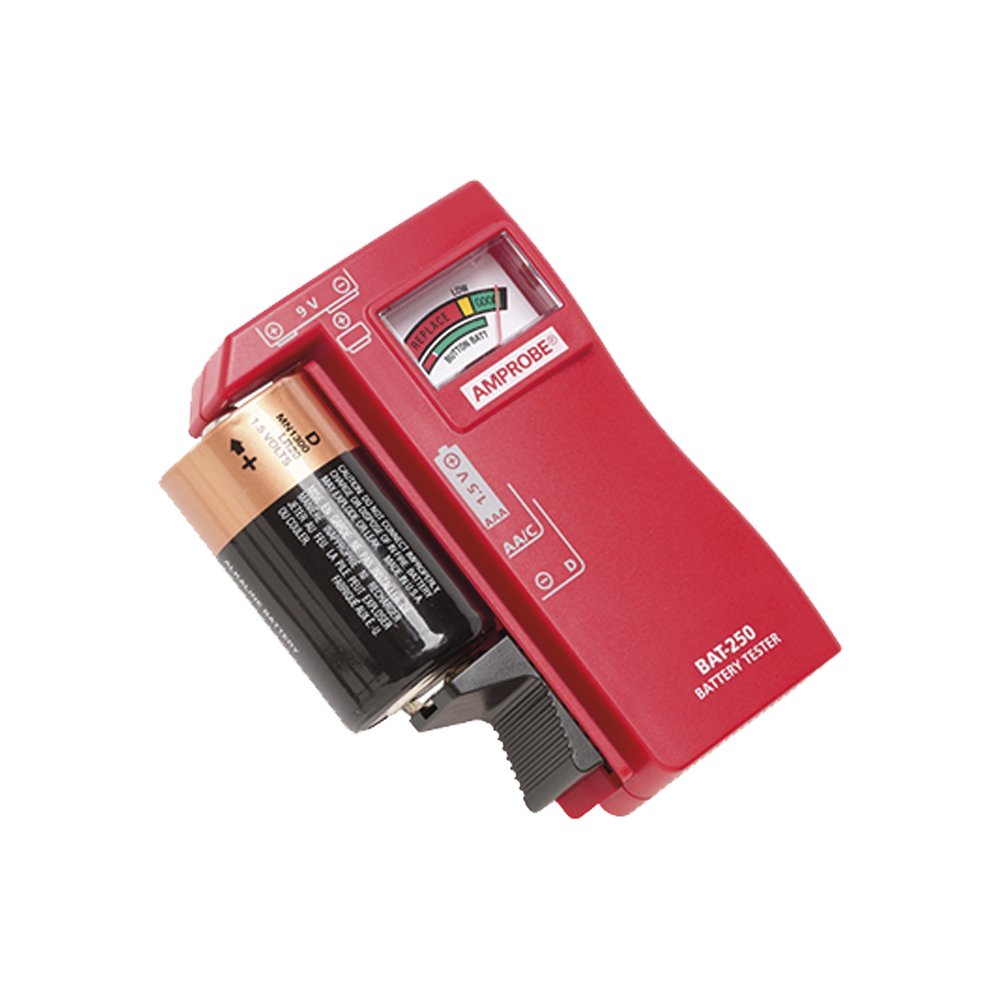 Probador de Baterías 9 Vcc / 1.5 Vcc [AA-AAA-C-D]
