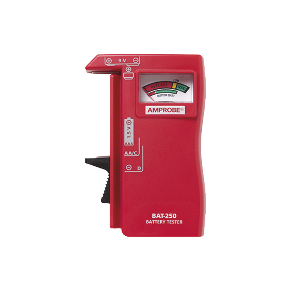 Probador de Baterías 9 Vcc / 1.5 Vcc [AA-AAA-C-D]