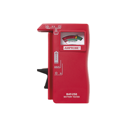 Probador de Baterías 9 Vcc / 1.5 Vcc [AA-AAA-C-D]