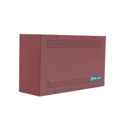 Gabinete para dos baterías de respaldo de 18 AH. Aplicaciones para sistemas de detección de incendio (FAS).