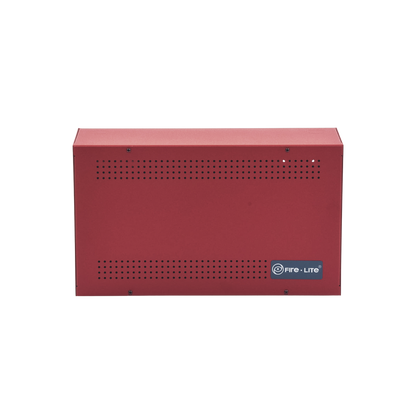 Gabinete para dos baterías de respaldo de 18 AH. Aplicaciones para sistemas de detección de incendio (FAS).