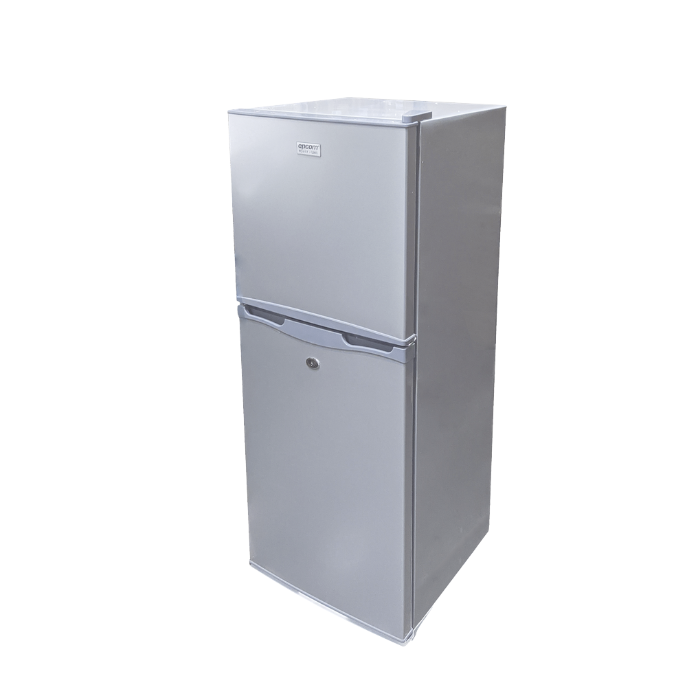 Refrigerador Combinado Solar de 105L (3.7 ft3) - 12/24V, Solución Todo en uno para Aplicaciones Aisladas y Eficiencia Energética.