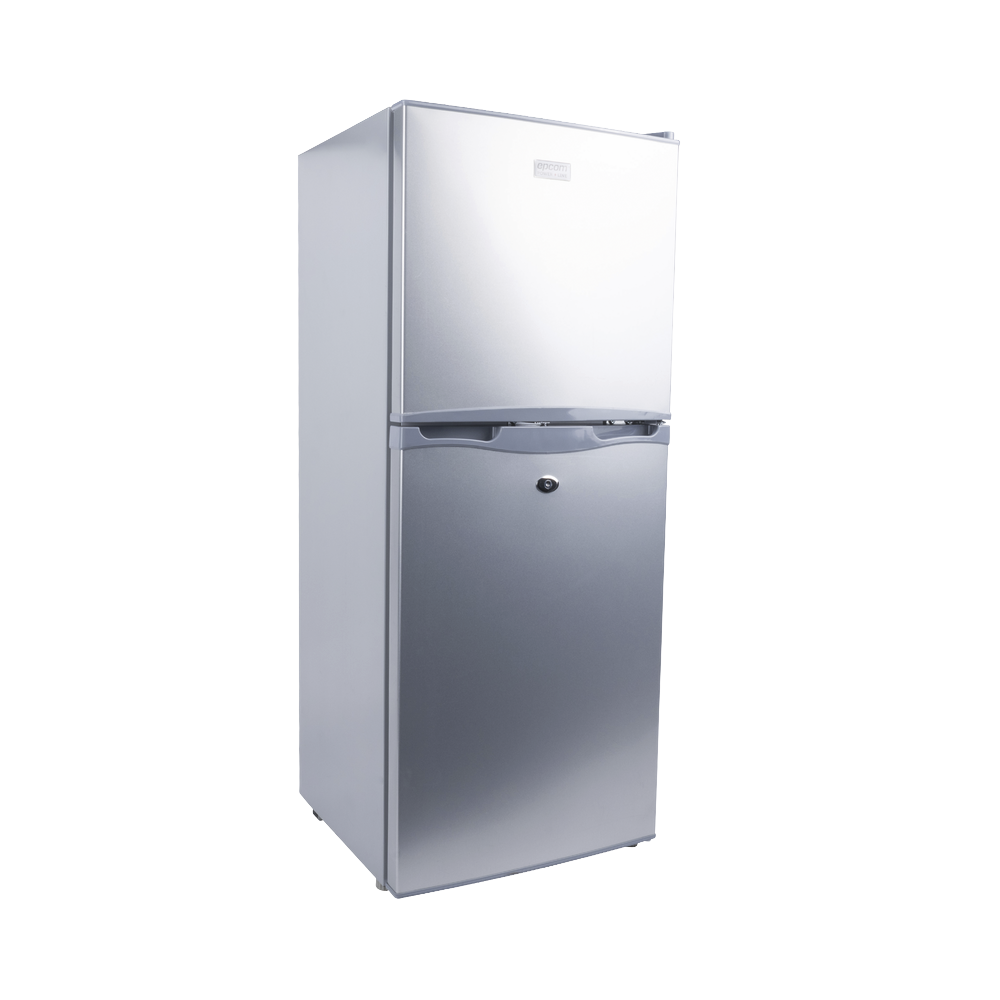 Refrigerador Combinado Solar de 105L (3.7 ft3) - 12/24V, Solución Todo en uno para Aplicaciones Aisladas y Eficiencia Energética.