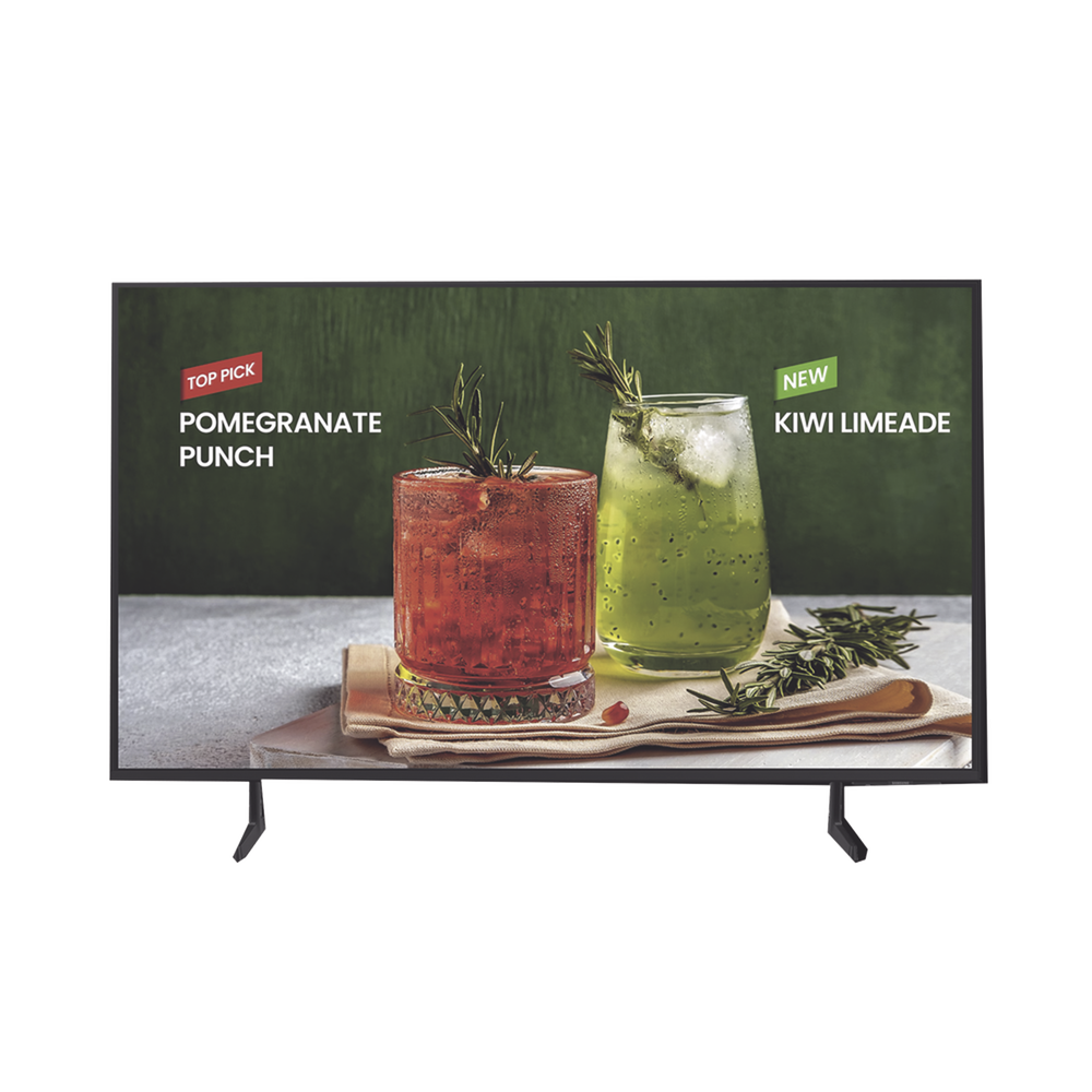 Television para negocios de 98" / Resolucion UHD 4K (3840x2160p) / Tizen / Entradas de Video HDMI / Bocinas Integradas / WIFI 5 / eARC.