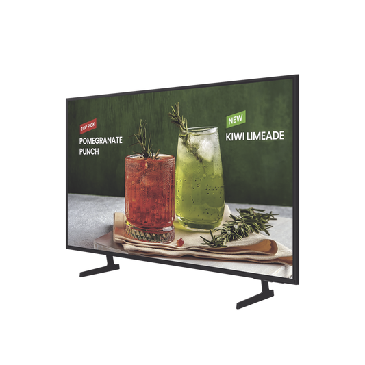 Television para negocios de 98" / Resolucion UHD 4K (3840x2160p) / Tizen / Entradas de Video HDMI / Bocinas Integradas / WIFI 5 / eARC.