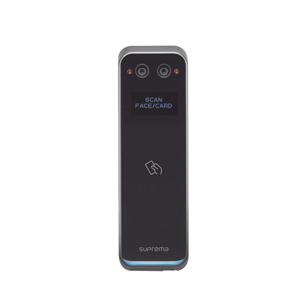 Lector Biométrico Facial (BEW3) / lector de tarjetas Prox EM, mifare, Tarjetas Virtuales por Bluetooth / con protección IP67, IK08
