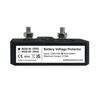 Protector de Baterías 12/24V a Prueba de Agua 40 A