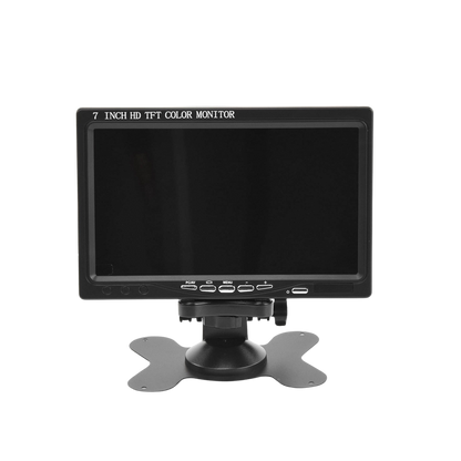 Monitor 7" TFT-LCD ideal para colocar en vehículos o DVR/NVR.  Entradas de video HDMI, VGA y RCA (CVBS)