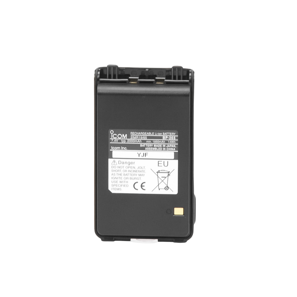 Batería Li-Ion, de 1900 mAh, para radios IC-F3003/4003, F3103D/4103D, F3210D/4210D