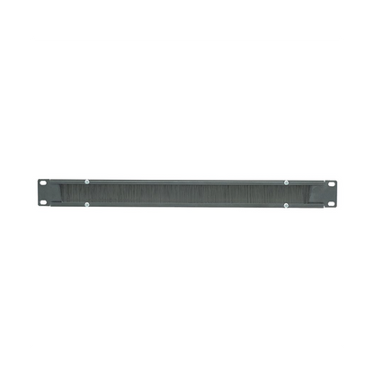 Tapa Ciega para Rack de 19in, Tipo Cepillo de Nylon, para Paso de Cables y Mejor Manejo Térmico, Color Negro, 1 UR