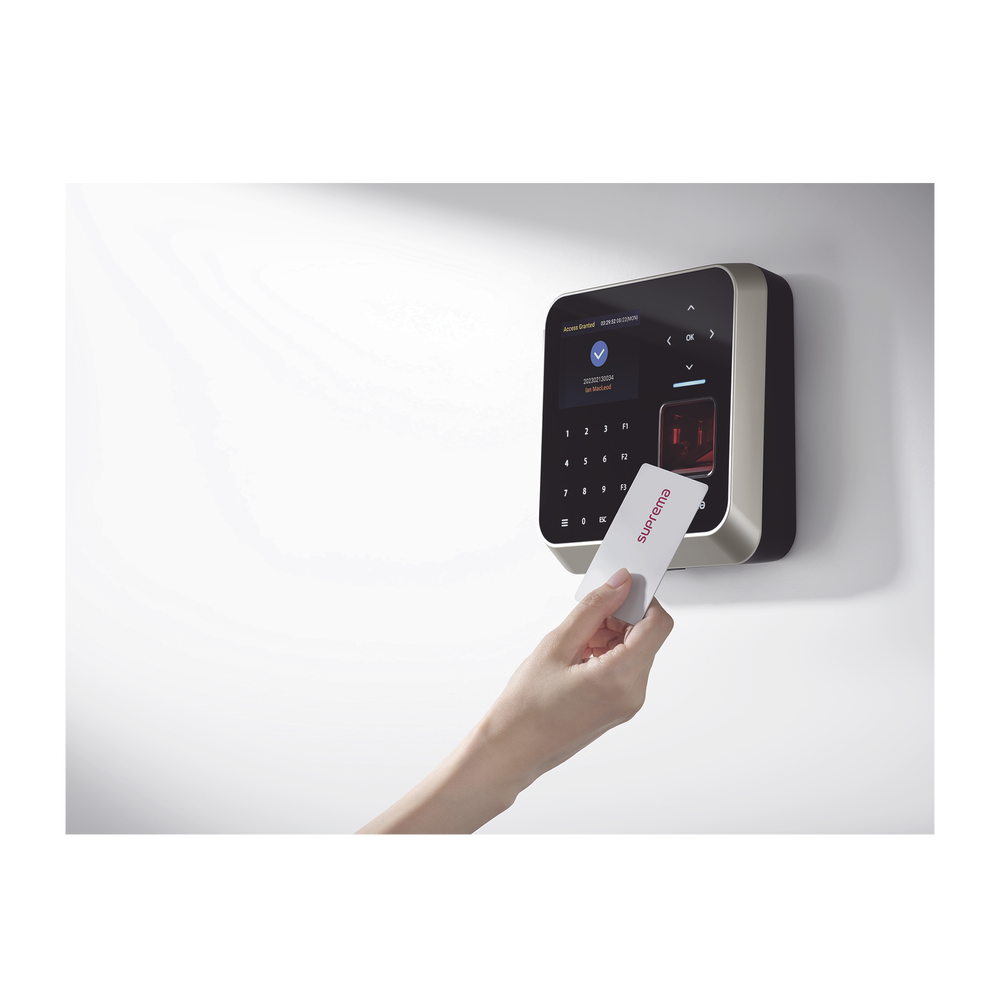 Lector de huella con Inteligencia Artificial, mas exacto, Uso para Control de acceso y Tiempo y Asistencia