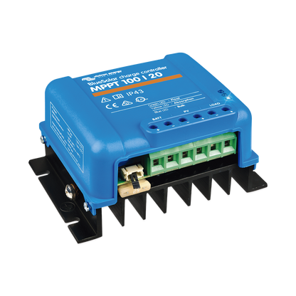 BlueSolar MPPT 100/20. Controlador Solar MPPT 20A, Voltaje Selección Automática: 12/24/48 Vcc.
