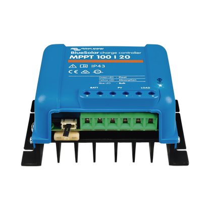 BlueSolar MPPT 100/20. Controlador Solar MPPT 20A, Voltaje Selección Automática: 12/24/48 Vcc.