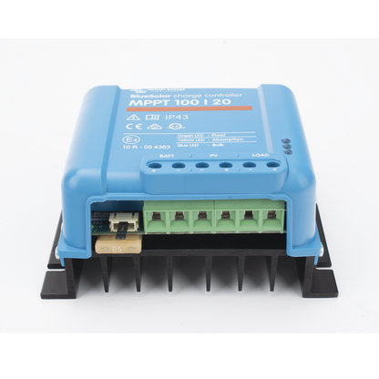 BlueSolar MPPT 100/20. Controlador Solar MPPT 20A, Voltaje Selección Automática: 12/24/48 Vcc.