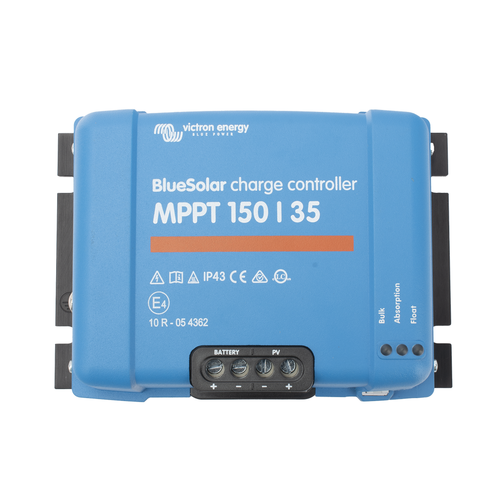 BlueSolar MPPT 150/35. Controlador Solar MPPT 35A, Voltaje Selección Automática: 12/24/36/48 Vcc.