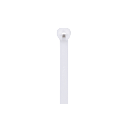 Cincho Dome-Top 305mm largo x 4.7mm ancho, Nylon 6.6, Color Natural. Paquete 1000 piezas