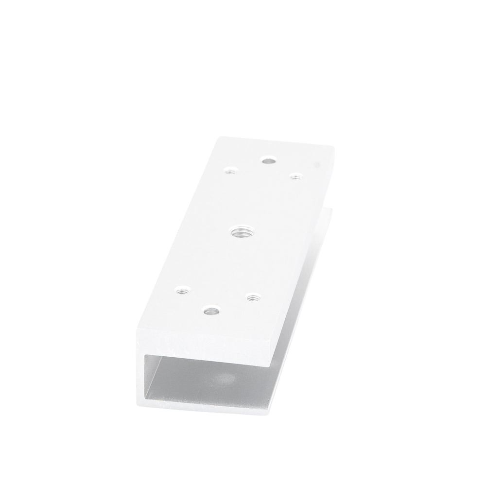 Montaje en U para puerta de vidrio compatible con chapa magnética MAG350S y MAG350NLED