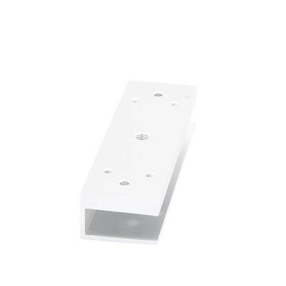 Montaje en U para puerta de vidrio compatible con chapa magnética MAG350S y MAG350NLED