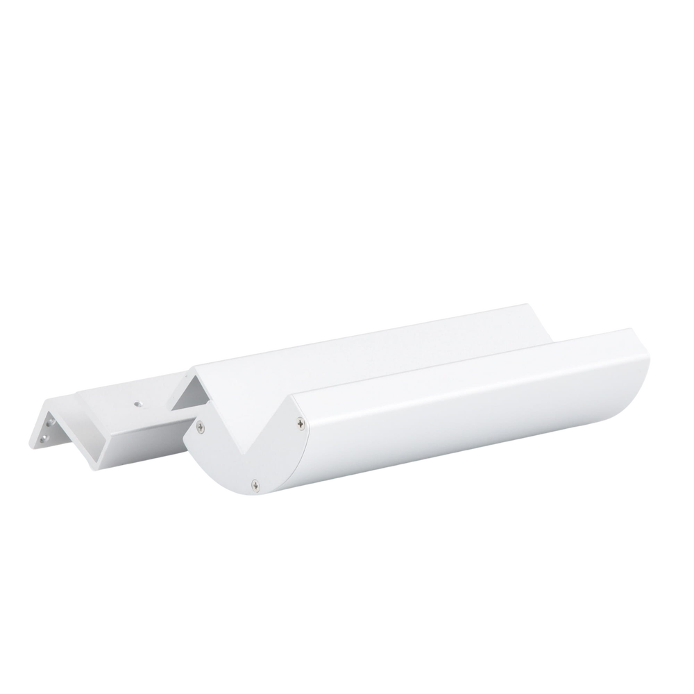 Montajes en U para puertas de Solo Cristal ( puerta y marco) para uso con Chapa Magnética MAG600NLED y MAG600NTLED